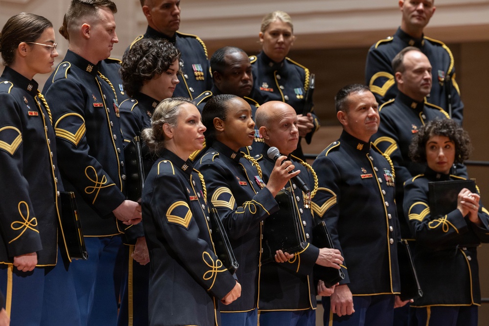 U.S. Army Chorus Performs at Belmont University