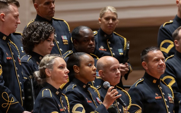 U.S. Army Chorus Performs at Belmont University