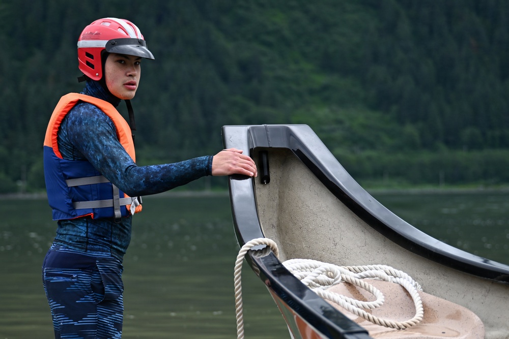 Coast Guard, Alaska Boating Safety Host Cold-Water Training for Tlingit and Haida Canoe Journey Participants, Juneau