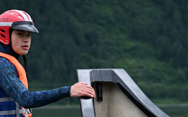 Coast Guard, Alaska Boating Safety Host Cold-Water Training for Tlingit and Haida Canoe Journey Participants, Juneau