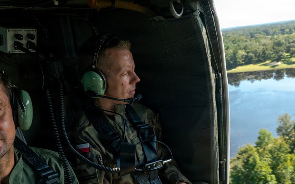 Polish Army Aviation Leaders Visit McEntire Joint National Guard Base