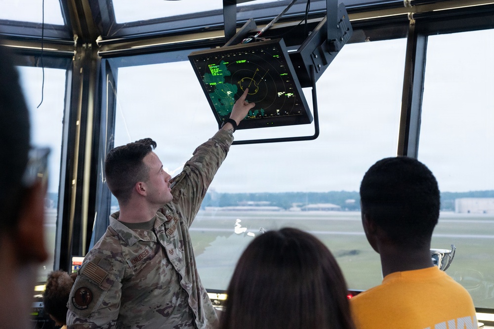 EAU Claire High School NJROTC Tours Shaw