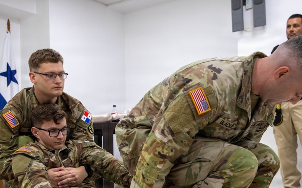 U.S. Army and Panamanian Security Forces train in Tactical Combat Casualty Care