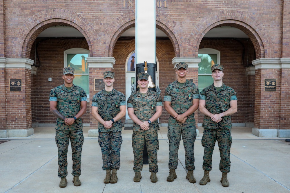 White House Sentries Recognized For Presidential Support