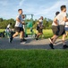 Student flight sets the pace: trainees test readiness with mock fitness assessments