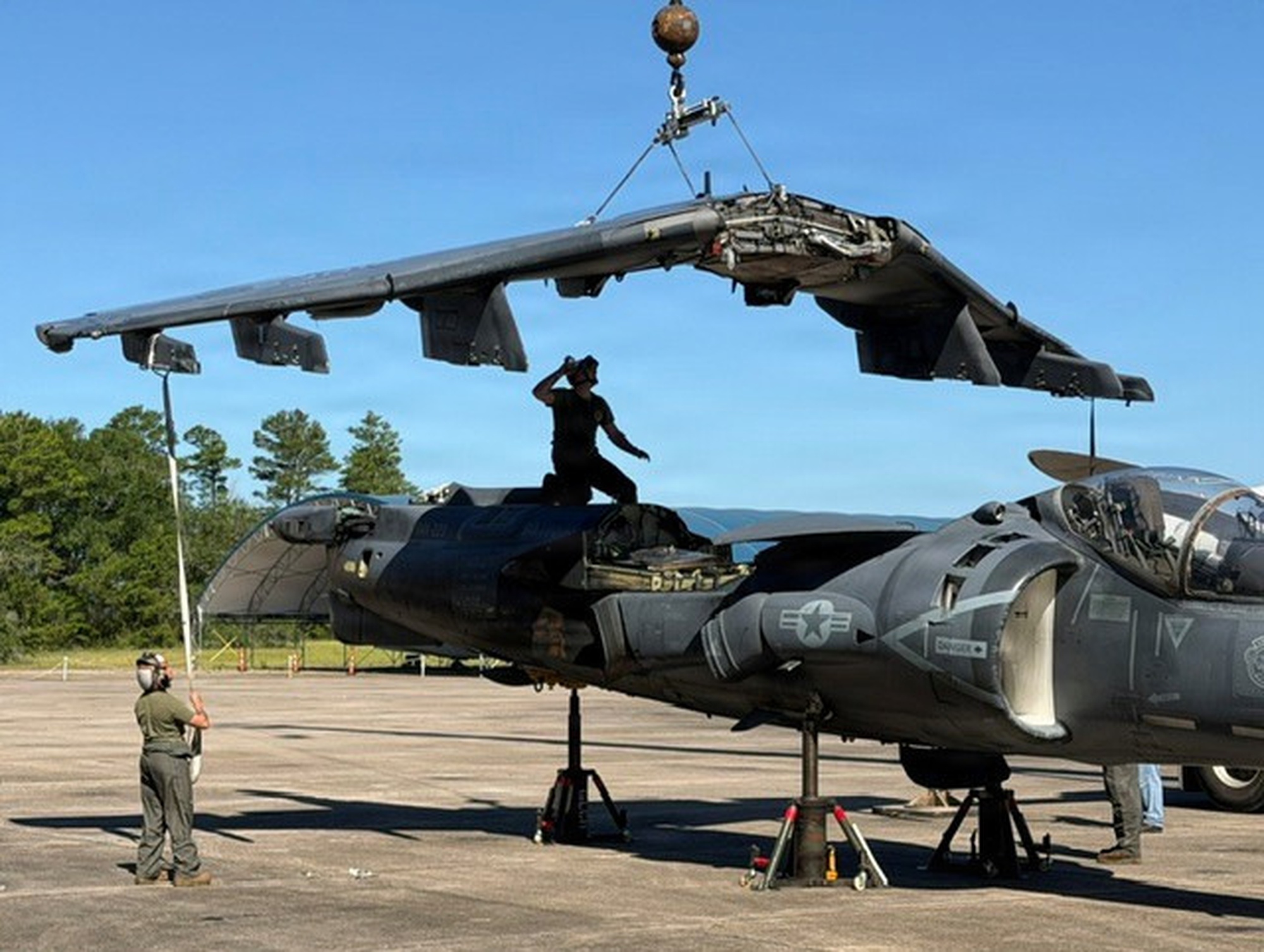 DVIDS - Images - Last produced USMC Harrier completes its final