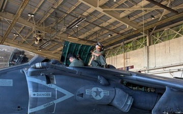 Last produced USMC Harrier completes its final mission