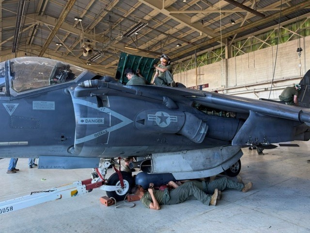 Last produced USMC Harrier completes its final mission
