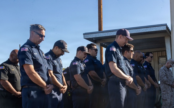 Combat Center Commissions New Apparatus