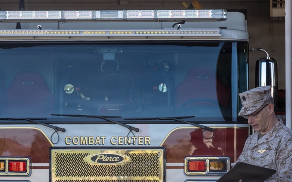 Combat Center Commissions New Apparatus