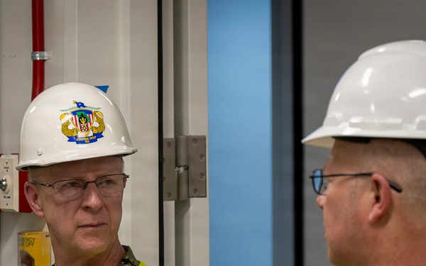 CNO and MCPON visit Naval Submarine Base Kings Bay.