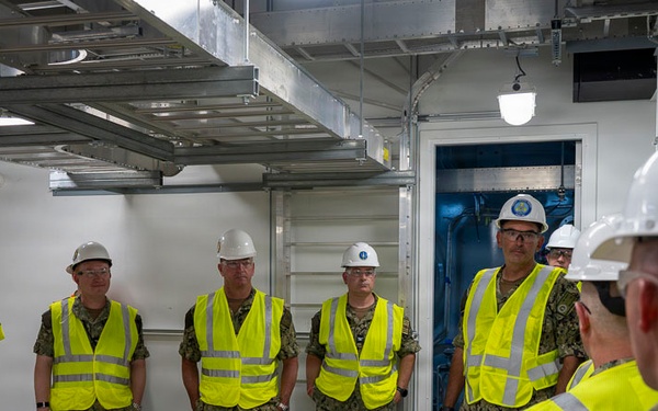 CNO and MCPON visit Naval Submarine Base Kings Bay.