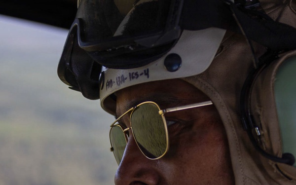 MCI-East Commanding General Conducts Aerial Tour