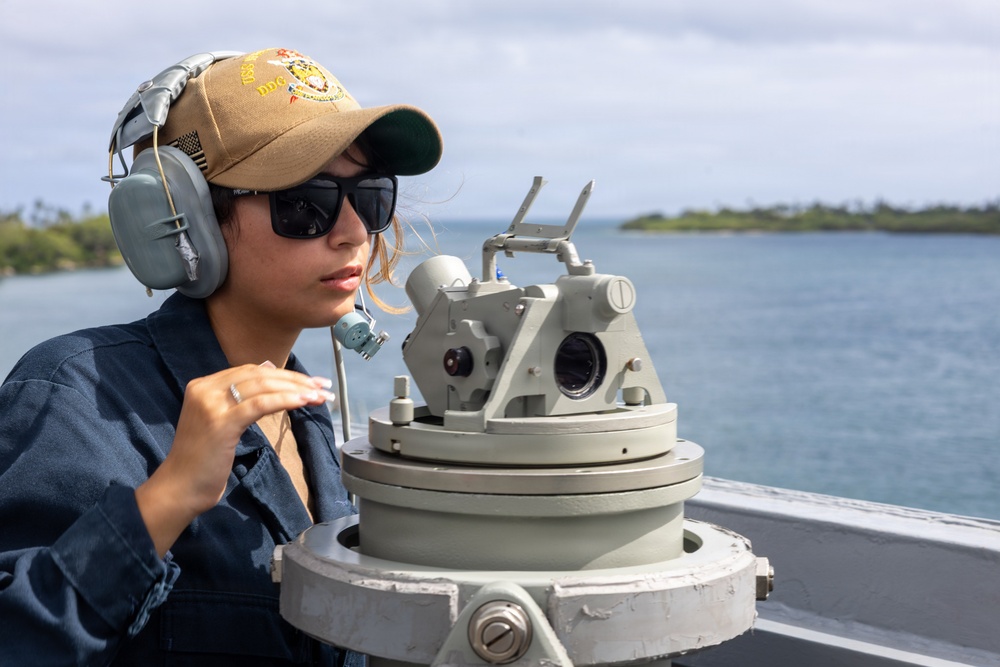 USS Wayne E. Meyer (DDG 108) Conducts Sea and Anchor