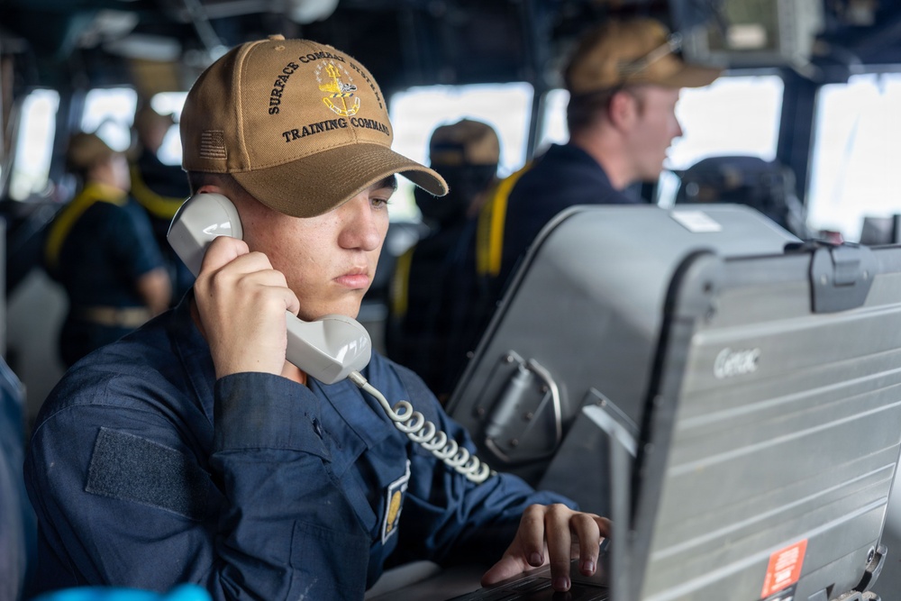 USS Wayne E. Meyer (DDG 108) Conducts Sea and Anchor