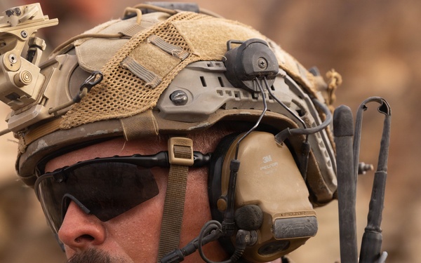 U.S. Marines with Golf Co., 2nd Bn., 1st Marines conduct company-level assault
