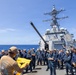 USS Wayne E. Meyer (DDG 108) Conducts Abandon Ship Drill