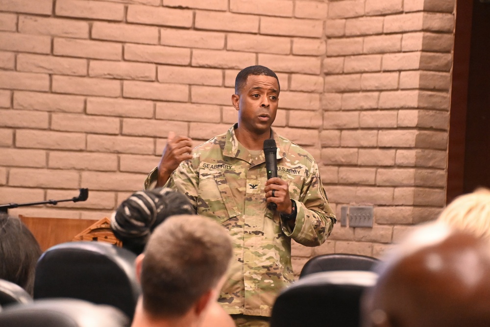 U.S. Army Yuma Proving Ground Commander holds strategic collaboration with key personnel