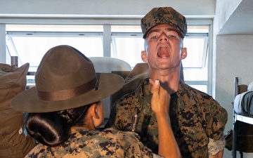 Lima Company Senior Drill Instructor Inspection