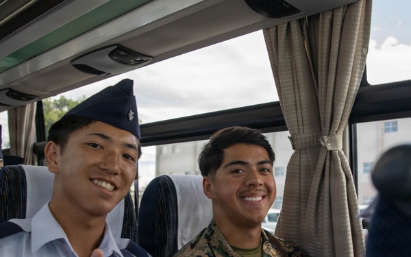 JASDF Cadets Tour MCAS Iwakuni