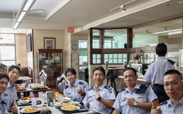JASDF Cadets Tour MCAS Iwakuni
