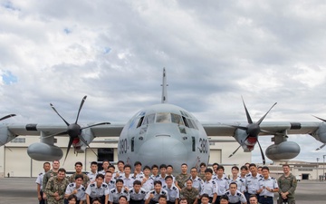 JASDF Cadets Tour MCAS Iwakuni