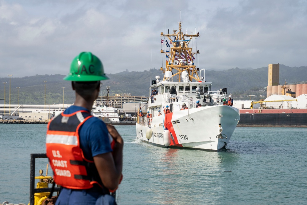 USCGC Joseph Gerczak returns to homeport