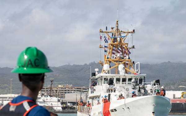 USCGC Joseph Gerczak returns to homeport