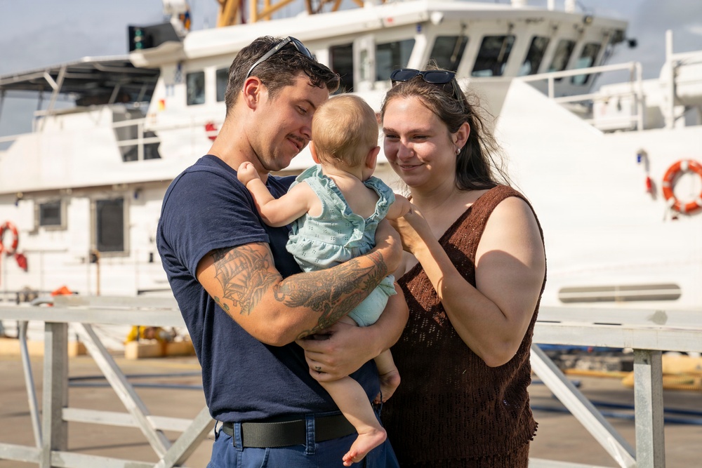 USCGC Joseph Gerczak returns to homeport