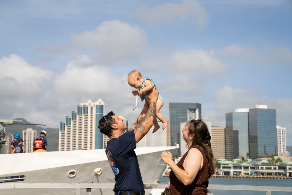 USCGC Joseph Gerczak returns to homeport