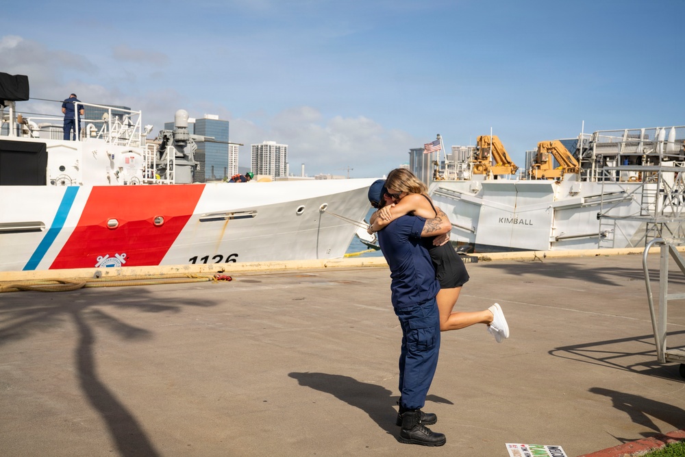 USCGC Joseph Gerczak returns to homeport
