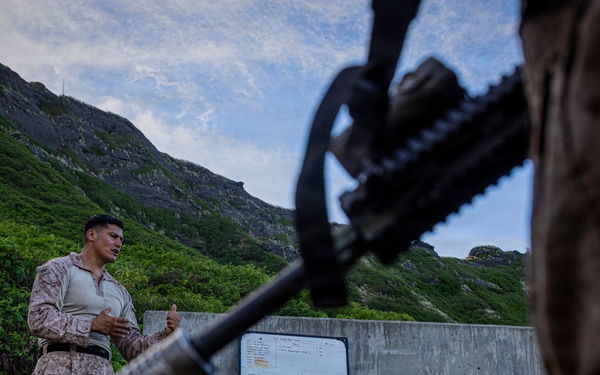 U.S. Marines with 3rd LCT participate in a live-fire basic skills package