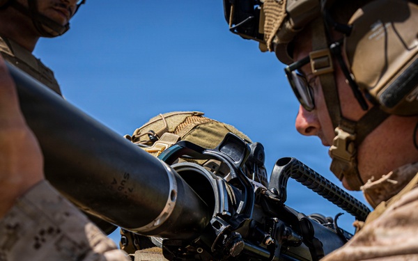 U.S. Marines with 3rd LCT participate in a live-fire basic skills package