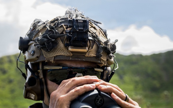 U.S. Marines with 3rd LCT participate in a live-fire basic skills package
