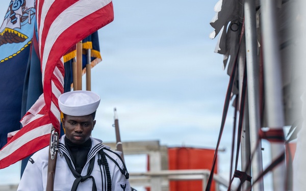 USS Annapolis (SSN 760) holds Change of Command Ceremony