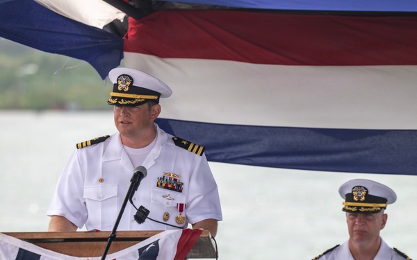 USS Annapolis (SSN 760) holds Change of Command Ceremony