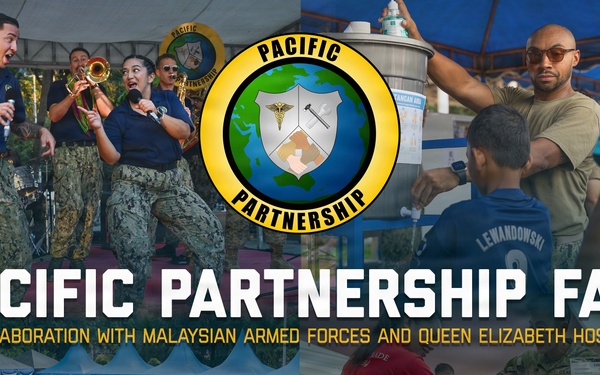 Pacific Partnership Fair Invitation Poster