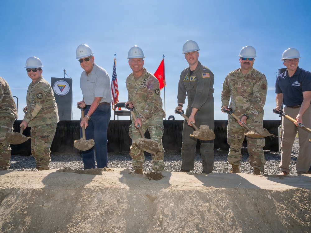 Oregon National Guard, U.S. Navy Break Ground on $12 Million Machine Gun Range in Boardman