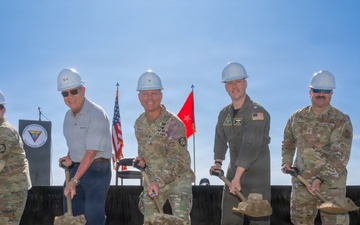 Oregon National Guard, U.S. Navy Break Ground on $12 Million Machine Gun Range in Boardman