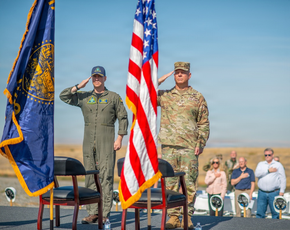 Oregon National Guard, U.S. Navy Break Ground on $12 Million Machine Gun Range in Boardman