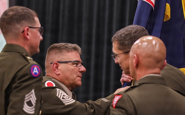Ohio ARNG conducts ceremony marking transition of state command sergeants major