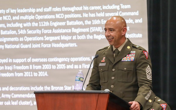 Ohio ARNG conducts ceremony marking transition of state command sergeants major