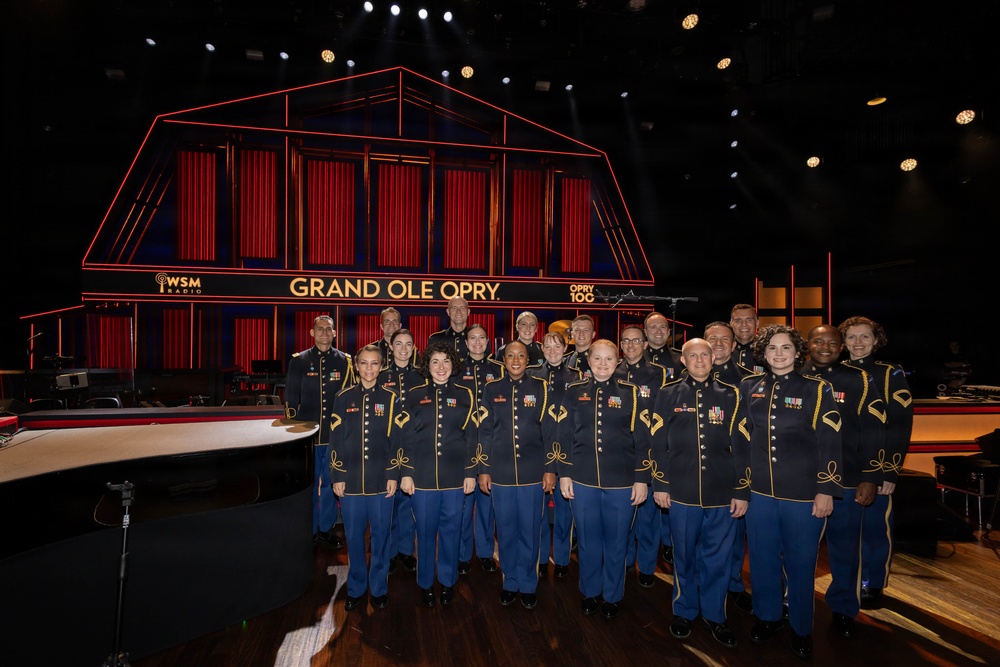 U.S. Army Chorus Performs at the Grand Ole Opry