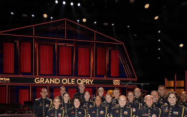 U.S. Army Chorus Performs at the Grand Ole Opry