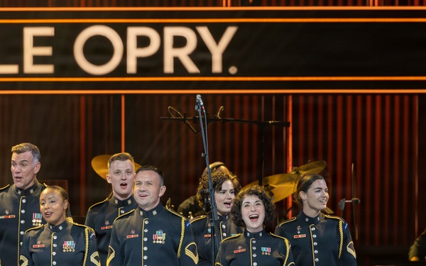 U.S. Army Chorus Performs at the Grand Ole Opry
