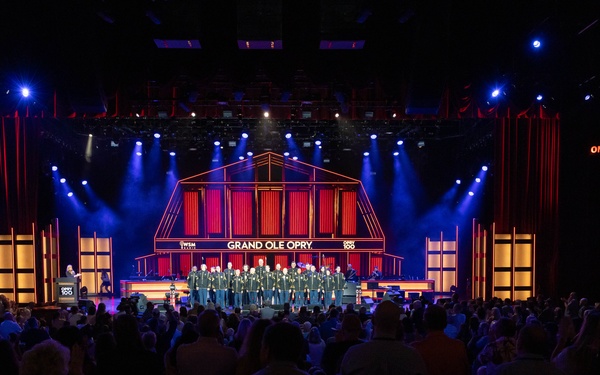 U.S. Army Chorus Performs at the Grand Ole Opry
