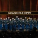 U.S. Army Chorus Performs at the Grand Ole Opry
