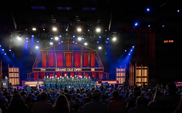 U.S. Army Chorus Performs at the Grand Ole Opry
