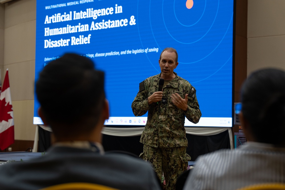 Pacific Partnership 2026 holds a medical symposium at Institut Tadbiran Awam Negara Sabah in Kota Kinabalu, Malaysia