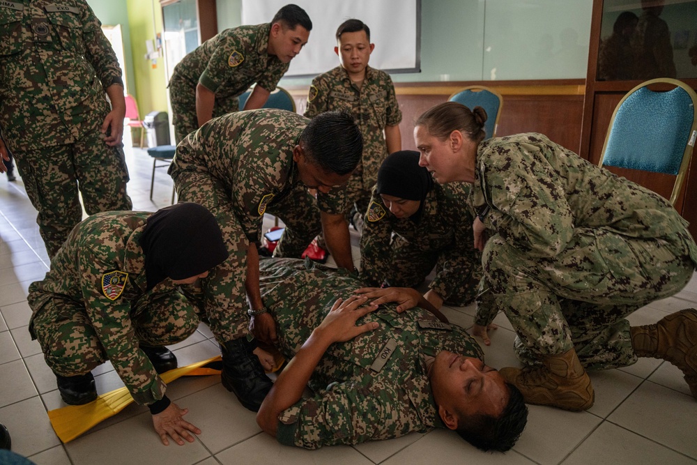 Pacific Partnership 2026 holds a medical symposium at Institut Tadbiran Awam Negara Sabah in Kota Kinabalu, Malaysia